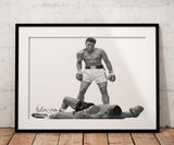Ali Standing Over Liston Design
